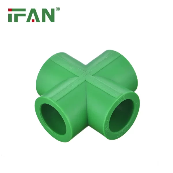 Factory Direct Wholesale IFAN PPR Pipe Fitting Crossing - Image 2