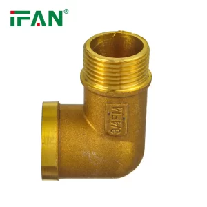 IFAN 01 Brass Fittings Female&Male Elbow