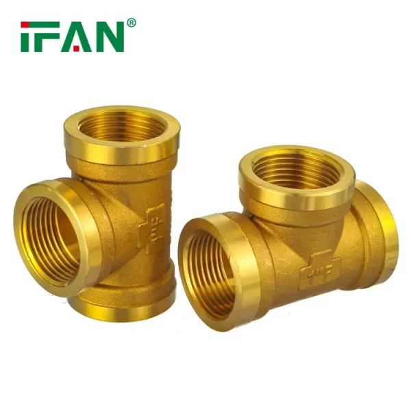 IFAN 01 Brass Fittings Tee - Image 7