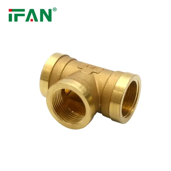 IFAN 01 Brass Fittings Tee - Image 2