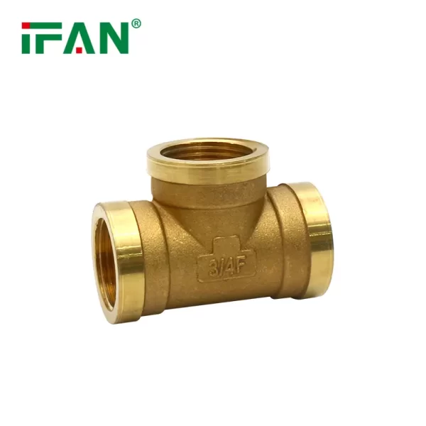 IFAN 01 Brass Fittings Tee - Image 3