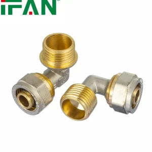 IFAN 01 PEX Compression Fitting Male Elbow