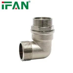 IFAN 02 Brass Fittings Female&Male Elbow