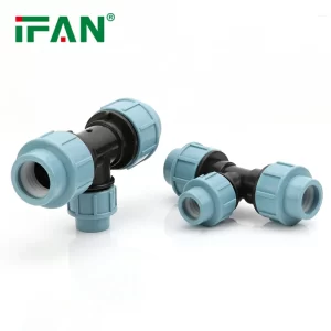 IFAN 601 HDPE Pipe Fittings Reduce Tee