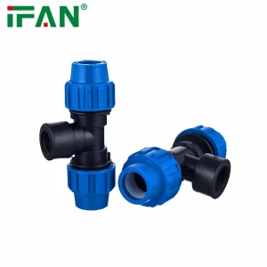 IFAN 602 HDPE Pipe Fittings Male&Female Tee
