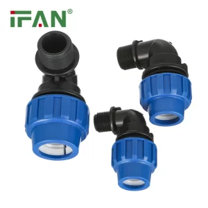 IFAN 602 HDPE Pipe Fittings Male&Female Elbow