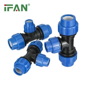 IFAN 602 HDPE Pipe Fittings Reduce Tee