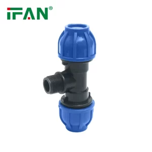 IFAN 604 HDPE Pipe Fittings Female&Male Tee