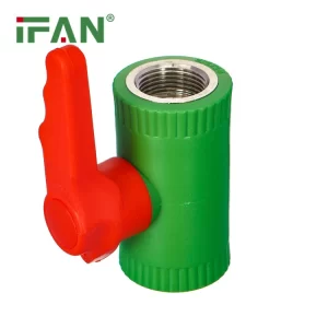 IFAN Hot Sale PPR Double Female Threaded Ball Valve
