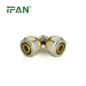 Easy To Install PEX Compression Fitting Elbow