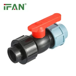 IFAN Hot Sale HDPE Female Ball Valve