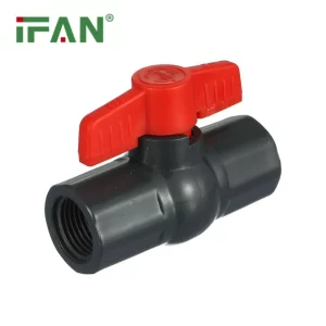 IFAN ASTM D1785 SCH80 UPVC ball valve