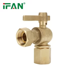 IFAN  ASTM F2623 Brass Angle Valve with Union