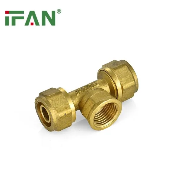 IFAN DIN 16892 PEX Compression Fitting Female Tee - Image 3